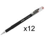 Scrikss Z5 Speed Kırmızı 0.5 mm 12'li Jel Tükenmez Kalem