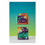 SCRUB YOGY ( 2 + 1 ) Çift Yüzeyli Oluklu + Tek Yüzeyli Scrub Temizlik ve Bulaşık Süngeri. 2+1 Adet