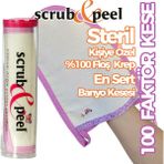 Scrub&peel Ekstra Kalın Banyo Kesesi, Hamam Kesesi, Duş Kesesi, Vücut Kesesi