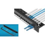 Scs Pazar Cat6 Data Patch Panel Modüler Coupler Snap-In Dişi-Dişi Hazır Sistem