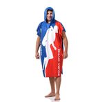 Scuba Dalış Temalı Surf Ve Dalış Pançosu,Sörf Panço, kapüşonlu havlu, panço, sörf, yüzme, banyo, yetişkinler, erkekler, kadınlar için(TEK BEDEN&KALIP) Large