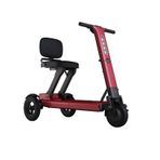 Scuba S540 Foldie Katlanabilir Kırmızı Engelli Scooter