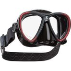 Scubapro Synergy Twin Dalış Maskesi Siyah/kırmızı - DALIŞ MASKESİ - Standart