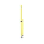 Scucs 1163 Slalom Çubuğu Çivili Yaylı Teleoskopik Çantalı Set 6lı