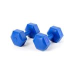 Scucs 2x8 kg Mavi Plastik Dambıl Seti
