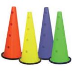 Scucs Delikli Antreman Hunisi Orta 40 cm ( 5 Sarı / 5 Kırmızı ) 10 Adet