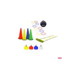 SCUCS Futbol Basketbol Antrenman Set 4m Merdiven + Huni + Çanak + Koordinasyon Çemberi 12'li Antrenman Set