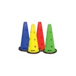 SCUCS Sarı Delikli Antrenman Hunisi 40 cm 4'lü Antrenman Hunisi