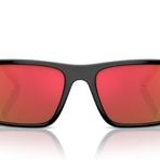 Scuderia Ferrari FZ6003U Fit Dikdörtgen Siyah Kırmızı Altın Aynalı 59 mm Erkek Güneş Gözlüğü