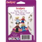 Sculpey Flexible Push Mold Pushmold Aile APM04 Esnek Model Kalıbı