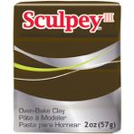 Sculpey III 1109 Suede Brown Polimer Kil