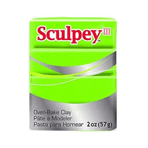 Sculpey III 1629 Granny Smith Polimer Kil
