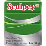 Sculpey III 322 Leaf Green Polimer Kil