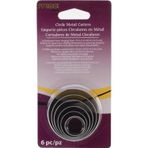 Sculpey Metal Kesiciler 6 Boy Daire