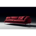 SCY Home Garden Scks-075 Lilith Modern 3'lü Koltuk Özel Tasarım Koltuk Takımı Oturma Grubu Montajsız Kanepe Bordo