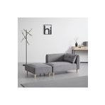 SCY Septentri Modern Puf Tekli Berjer Takımı Montajsız Bench Bank Oturma Odası Kanepe Mini Puflu Koltuk