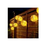 SD WORKS Solar Lantern Lights Güneş Enerjili Top Şamdan 1.5 Metre