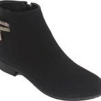 Sdf 071-24 Deri Fashion Fermuarlı Kadın Bot