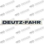 Sdf Parts Same Deutz-Fahr Traktör Ön Burun Yazısı (Deutz-Fahr Yazısı) - ETİKET