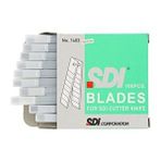 Sdı Sdi 1403 Maket Bıçağı Dar 9mm Yedek Ağız Uç Yedeği 100 Lü Paket Gri