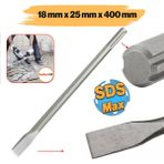 Sds Max Şaftlı Keski 18 Mm X 400 Mm X 25 Mm Hilti Ucu Beton Taş Kaya Kırıcı Kırma Adaptörü