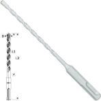 Sds-Plus-1 Matkap Uç 5X100X160MM Taş Beton - Altın