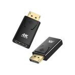 SDT Group 4K 30Hz Displayport To HDMI Çevirici Dönüştürücü Adaptör - Option-1