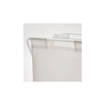 SDT Group 50 Litre Beyaz,katlanır, Çamaşır Sepeti Açılır Kapanır Pratik Kirli Sepeti 50 Lt U42X G43X Y60 cm - Option-1 - 0 Siyah