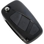 SDT Group Autohan Keys Fiorino Linea Ducato ile Uyumlu, 3 Tuşlu Kumanda Anahtar Kabı, Siyah - 0-Koyu Mavi - Option-1