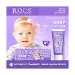 SDT Group Baby 0-3 Yaş Florürsüz Bebek Diş Macunu - Ihlamur Özlü - 45G - Option-1