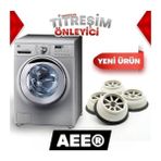 SDT Group Çamaşır Makinesi Gürültü Engelleyici Kaymaz Titreşim Önleyici Kauçuk Ayak Pedleri Stoper 4 Adet Çamaşır Makinesi Ayağı - Option-1