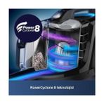 SDT Group Daily Torbasiz Elektrikli Süpürge, 750W, Powercyclone 8, Alerji Kilit Sistemi, Allergy H13 Filtre, Carpetclean Başlık, XB7150/07 - 0 - Siyah