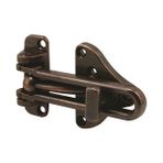 SDT Group Güvenlik U 11317 Swing Bar Kapı Koruyucu, Yüksek Güvenlikli Aux Kilidi, Klasik Bronz Kaplama, Tekli Paket - 001-Renkli