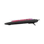 SDT Group KB-2025 Siyah USB Backlight Membrane Gaming Oyuncu Klavye - Option-1 - 001-Renkli