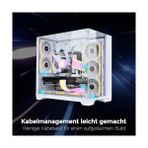 SDT Group Li Unı Fan Reverse Tl Wıreless LCD 1X120MM Beyaz Kasa Fanı (G99.12RTLLCD1W1W.00) - 0 - Siyah