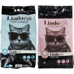 SDT Group Lindo Cat Clean And Fresh Sabunlu Ince Taneli 10 Litre & Lindo Cat Bebek Pudralı Ince Taneli Kedi Kumu 5 Litre - Option-1