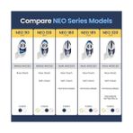 SDT Group Luxe Bidet Neo 110 – Taze, Su, Elektriksiz Mekanik Bide Klozet Kapağı Sabitlemesi (Mavi ve Beyaz) - 0 - Siyah - Option-1