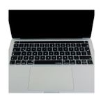 SDT Group MacBook Pro Bar Türkçe Q Silikon Klavye Koruyucu Ters L Enter Sessiz Yazım Ince Yıkanabilir 13-15 Inç Uyumlu A1706 A1989 A2159 A1707 A1990 Siyah - 0,35 lt