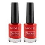 SDT Group Nail Flawless Oje 99 Crystal Red, Kırmızı (2 Paketi) - Option-1