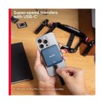 SDT Group Pro-Cınema Cfexpress Tip B Kayıt Cihazı, Magsafe Uyumlu (15 Pro/pro Max Için, 4K Prores Kayıtları, Usb-C Bağlantısı, Manyetik Sabitleme, Yüksek Veri Aktarım Hızı) - 001-Renkli