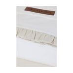 SDT Group Pure Ekru Krem Fırfırlı Nevresim Takımı 200X220 4702 - 001-Renkli - 100 x 100 cm