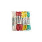 SDT Group Pvc Kaplı Polyester Çamaşır Ipi, Beyaz, Kırmızı, Sarı, Yeşil, 2'li Paket 10MT - 000-Siyah - Option-1