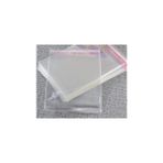 SDT Group Şeffaf Bantlı Jelatin - Yapışkanlı Poşet - 1000 Adet Opp 10 cm x 15 Cm. - 000-Siyah - Option-1