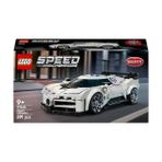 SDT Group Speed Champions Bugatti Centodieci 77240 – 9 Yaş ve Üzeri Çocuklar Için Koleksiyonluk Model Araba, Detaylı Yarış Arabası ve Sürücü Figürüyle Oyun ve Sergileme Yapım Seti (291 Parça) - 0 - Siyah