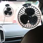 SDT Vantuzlu Oto Vantilatör Fan Çakmaklık Giriş 12V 5 Inç