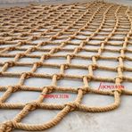 SDYBZSTU Anti-fall net halat Açık Tırmanma Net Hamak Çocuklar için Oyun Alanı Güvenlik 8mm Kalın Kenevir Halat Merdivenler Balkon Çit Anti düşme Koruyucu Ağ Mallar Kamyon Sabit Merdiven