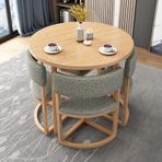 SDYBZSTU Yemek masası ve sandalye seti, İskandinav tarzı kulüp masası ve sandalye seti, ev, ofis, resepsiyon odası için, modern mutfak, yemek mobilyası seti, küçük alanlar için, balkon, müzakere ve