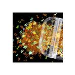 se7enck Epoksi Hologram Harf Glitter 5gr , Epoksi Reçine Alfabe Holografik Tırnak Makyaj Süs Malzeme