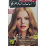 Sea Color 2 Lı Tup Krem Sac Boyası 8/73 Karamel