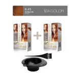 Sea Color 2'Li Paket Home Colorist Set Saç Boyası 8.45 Günbatımı, Boya Tası Ve Fırça Hediye!
